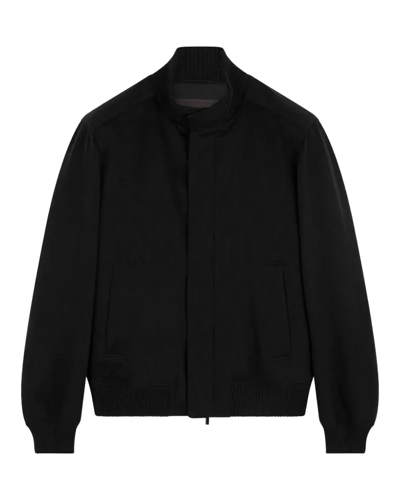 Paul & Shark Paolo front zip fastening jacket - Schwarz Schwarz
