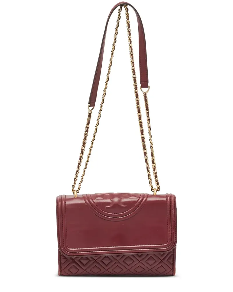 Tory Burch Pre-owned Schultertasche mit Rautensteppung - Rot Rot