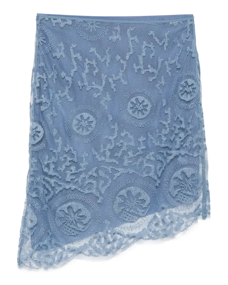 SIR Leif mesh midi skirt - Blau Blau