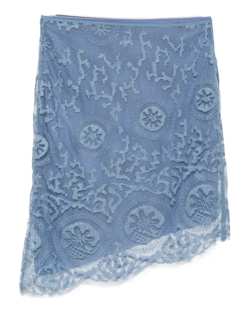 SIR Leif mesh midi skirt - Blau Blau