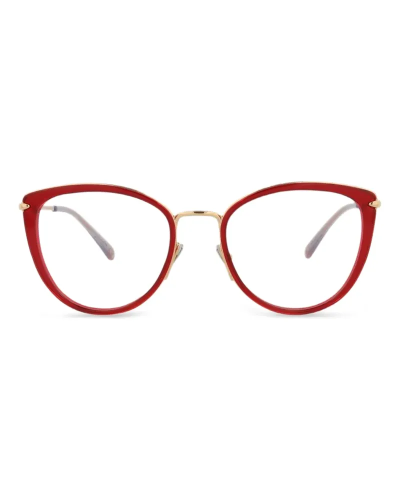Pomellato Brille mit Cat-Eye-Gestell - Rot Rot