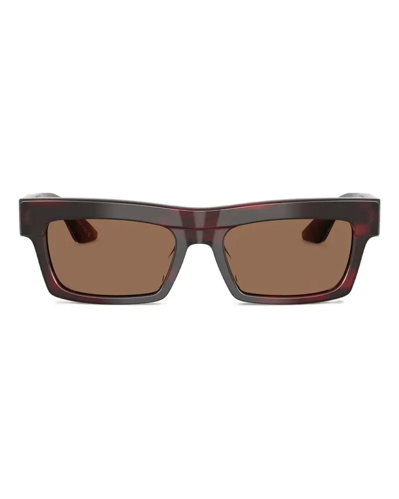 Oliver Peoples x Khaite 1985C Sonnenbrille mit eckigem Gestell - Braun Braun