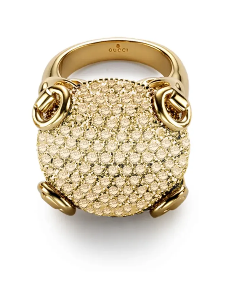 Gucci Horsebit Cocktailring - Gold Gold