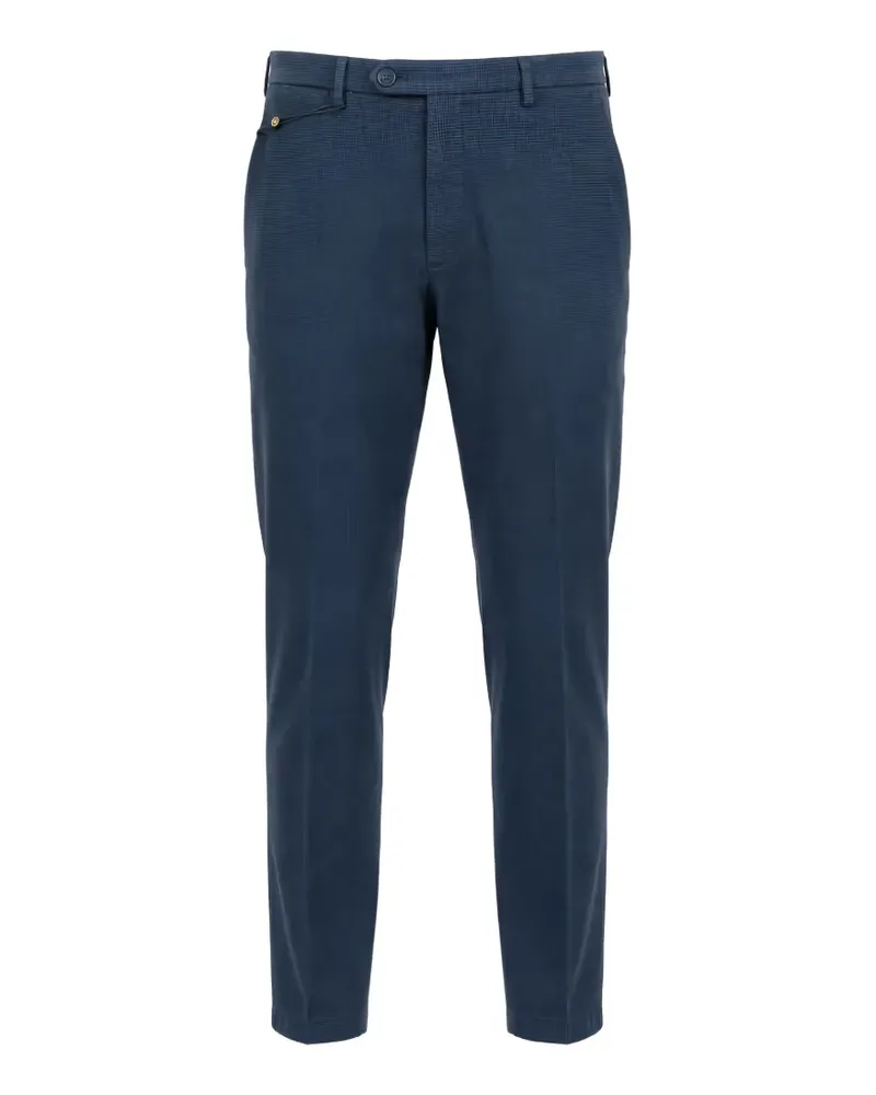 Briglia 1949 Strukturierte Naviglio Straight-Leg-Hose - Blau Blau