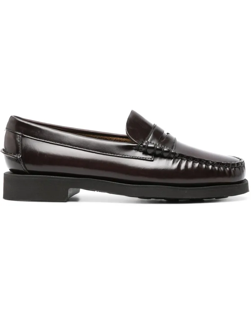 Sebago Penny-Loafer aus Leder - Rot Rot
