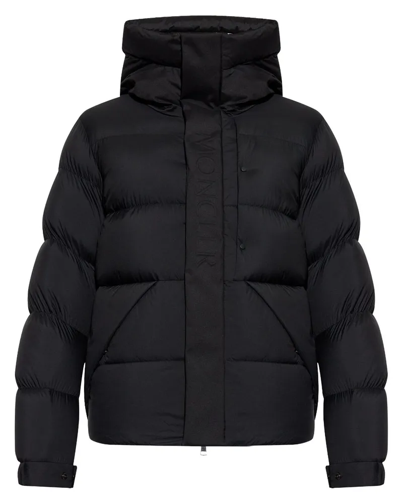 Moncler Gefütterte Jacke - Schwarz Schwarz