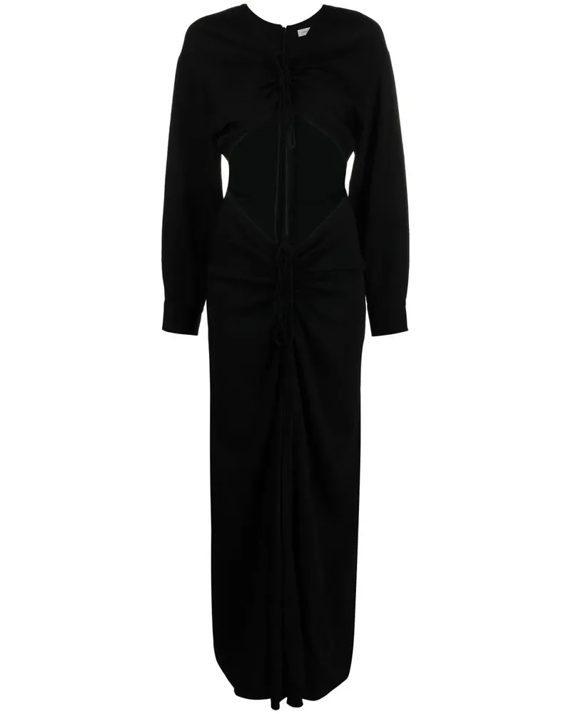 Christopher Esber Maxikleid mit Cut-Outs - Schwarz Schwarz