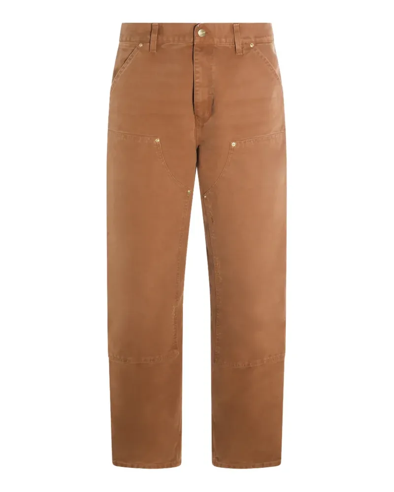 Carhartt WIP Double Knee utility trousers - Braun Braun