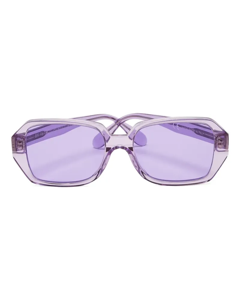 Le Specs Ovale Petit Panthere Sonnenbrille - Violett Violett