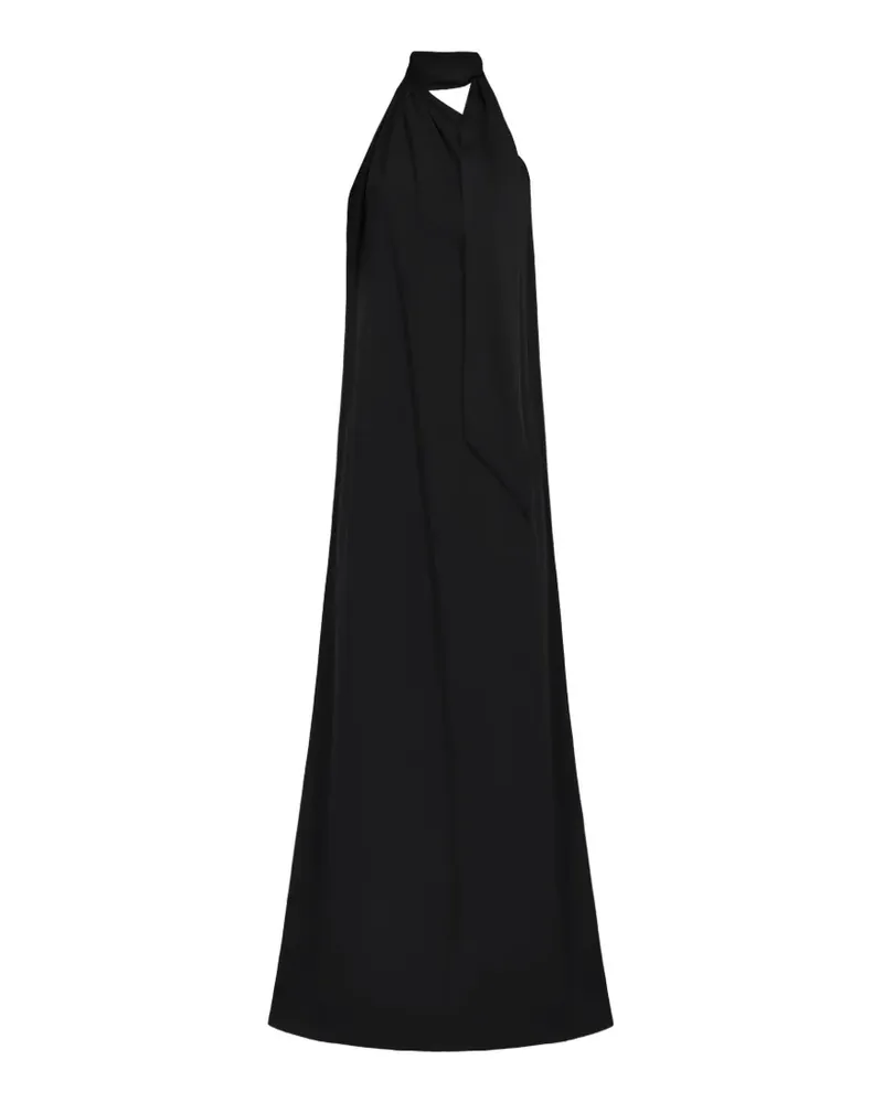 Taller Marmo Astor halterneck maxi dress - Schwarz Schwarz