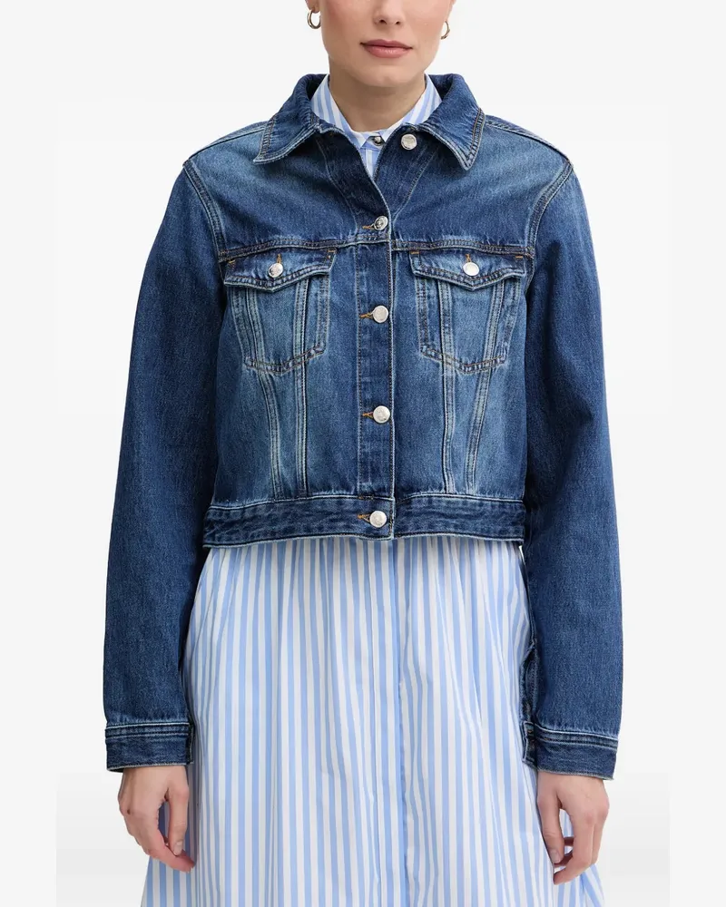 JOOP! Imani Jeansjacke mit Knöpfen - Blau Blau