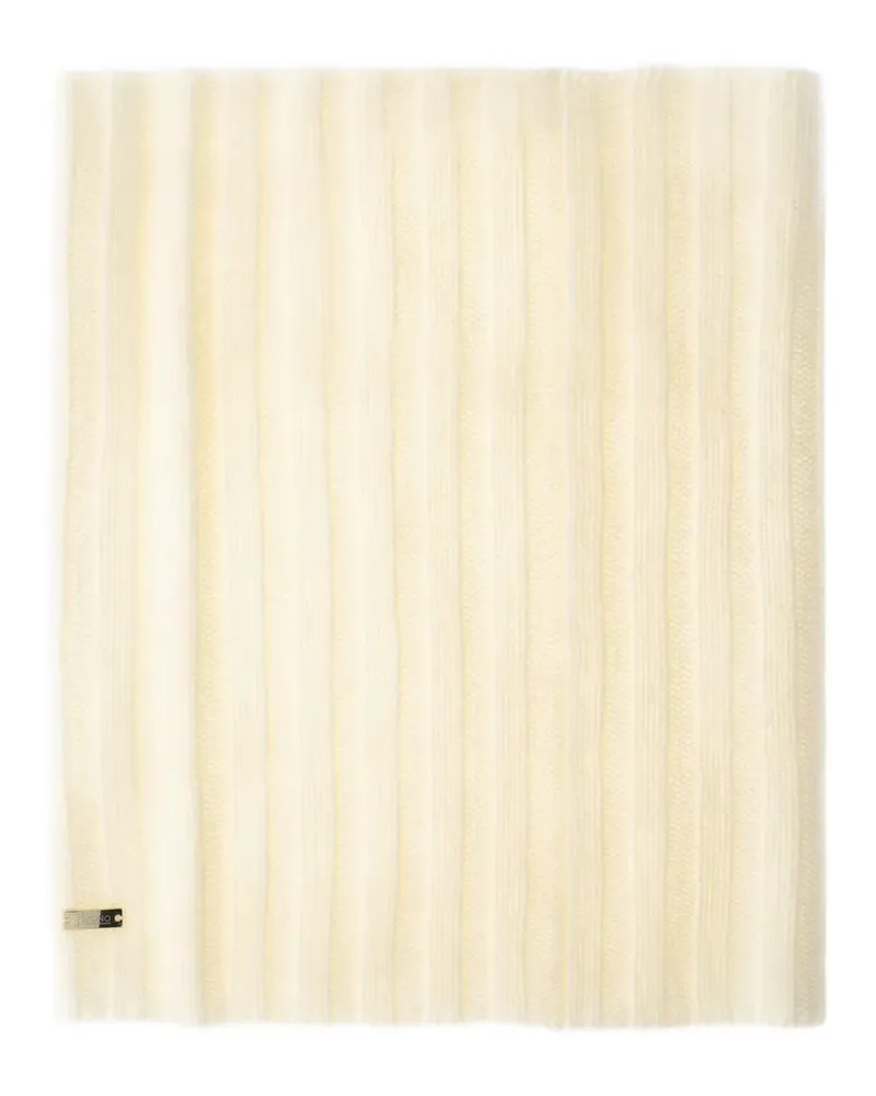 Herno Gerippter Kaschmirschal - Nude Nude