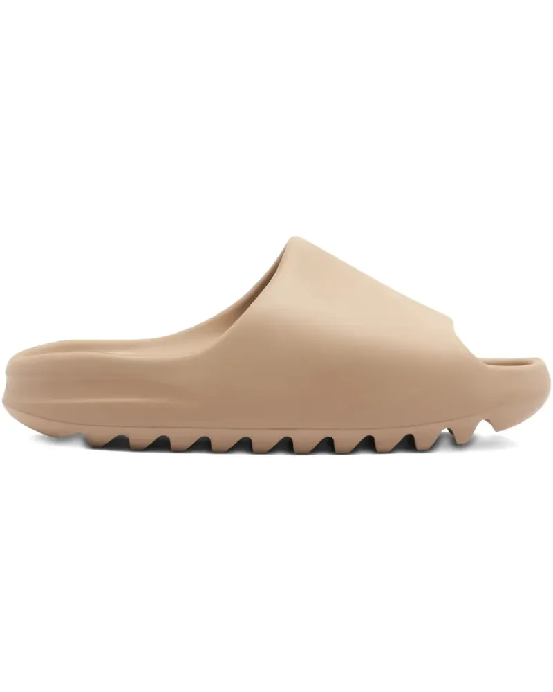 adidas Yeezy Pantoletten mit geriffelter Sohle - Nude Nude