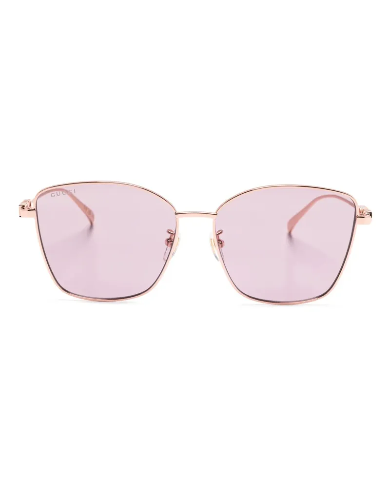 Gucci Sonnenbrille mit Butterfly-Gestell - Rosa Rosa