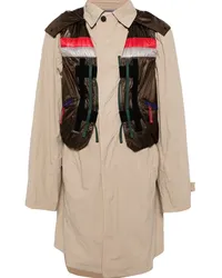 kolor Parka im Layering-Look Nude