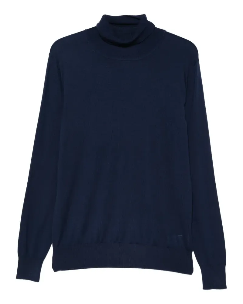 ASPESI Pullover mit Rollkragen - Blau Blau