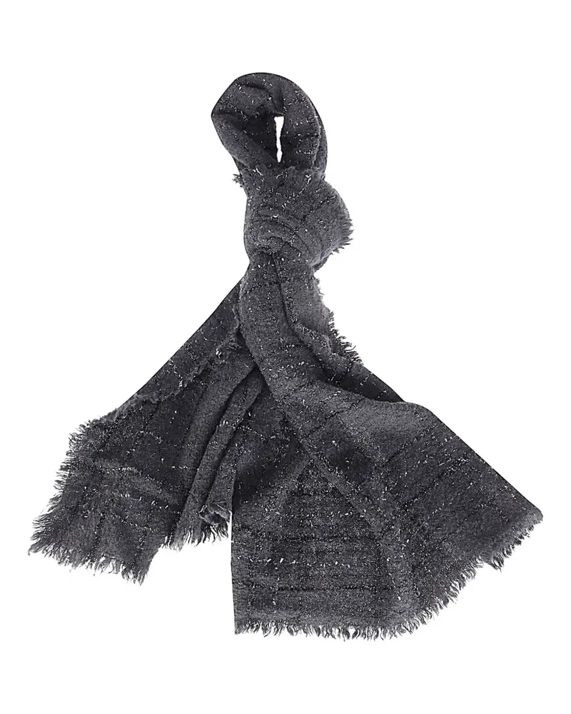 Faliero Sarti Adrienne fringed scarf - Grau Grau
