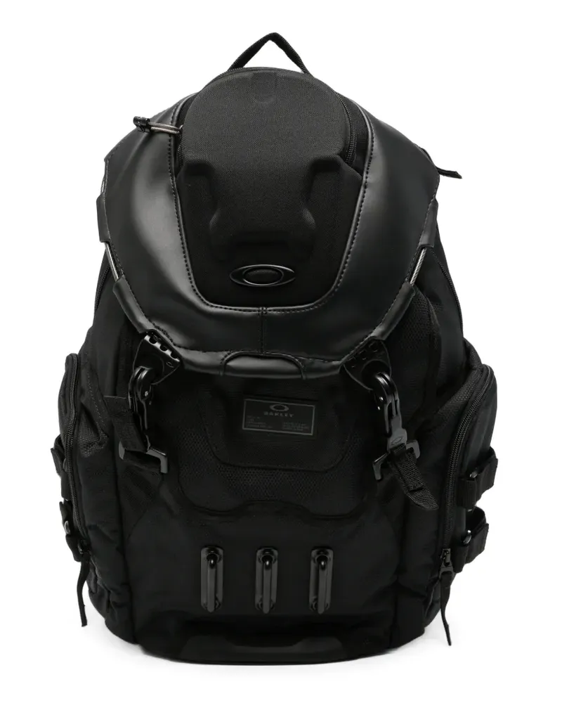 Oakley Bathroom Sink Rucksack mit Logoplakette und Schnallenverschluss - Schwarz Schwarz