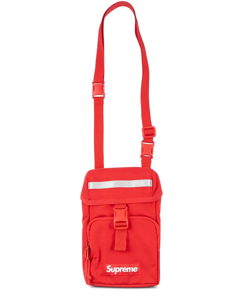 Supreme Being Kameratasche mit Logo-Patch - Rot Rot