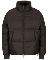 Emporio Armani Wendbare Jacke mit Futter Schwarz