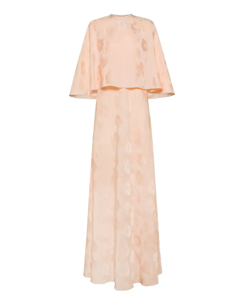 forte_forte bouquet jacquard dress - Rosa Rosa