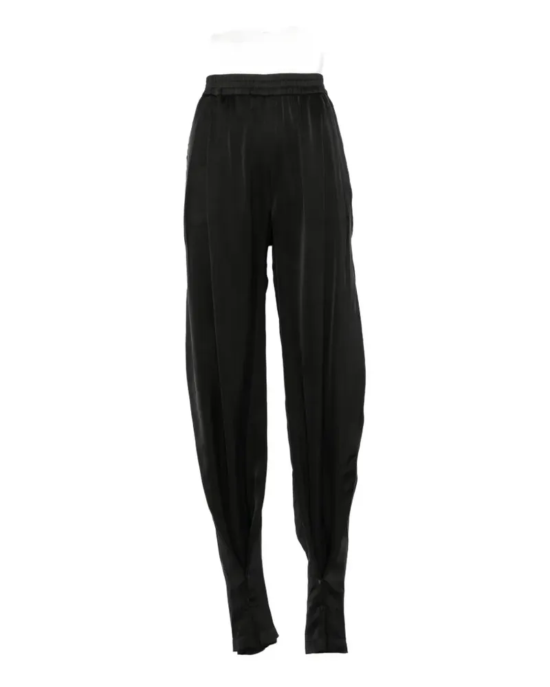 ANDAMANE Bundfaltenhose mit Schnürung - Schwarz Schwarz