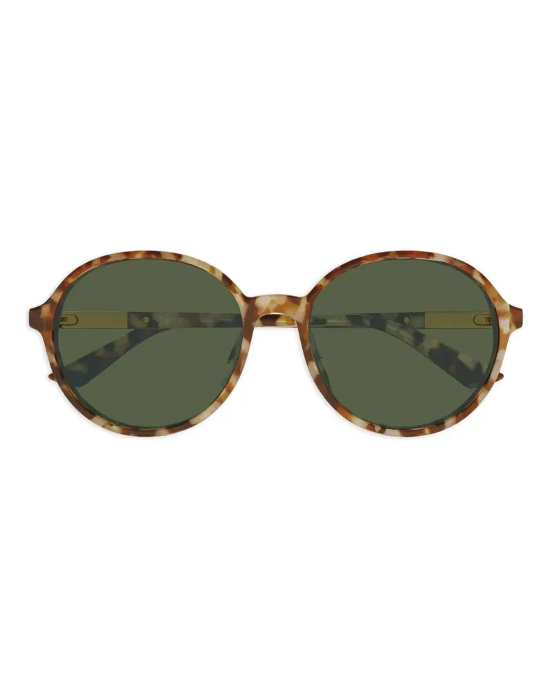 Chloé Sonnenbrille mit rundem Gestell - Braun Braun