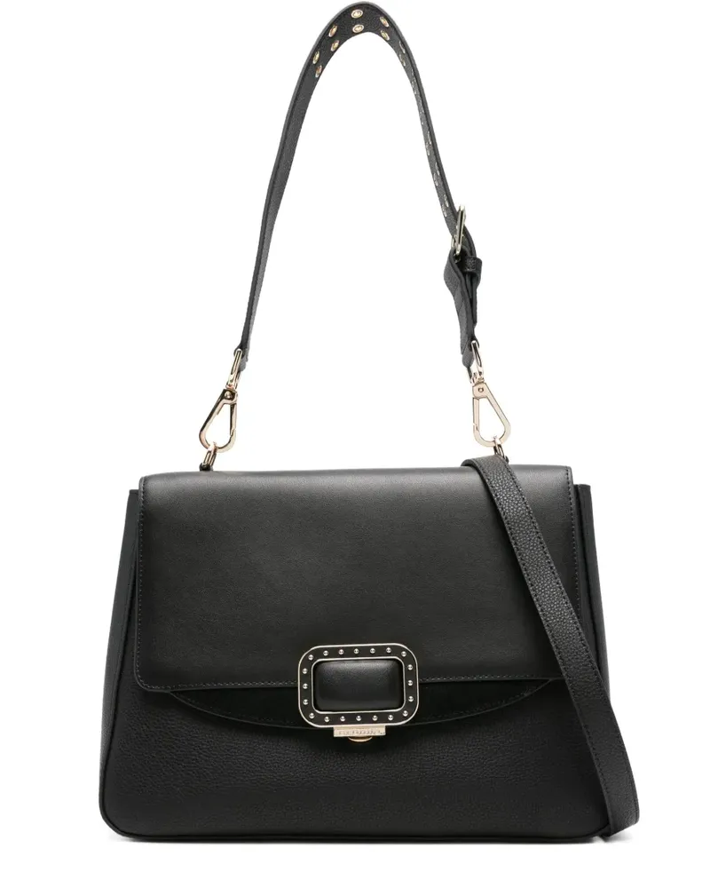 Cromia Grace Schultertasche - Schwarz Schwarz