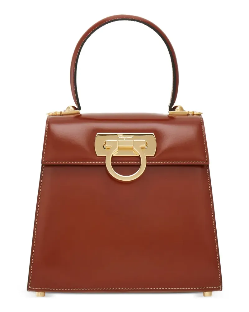Ferragamo Iconic Handtasche (S) - Braun Braun