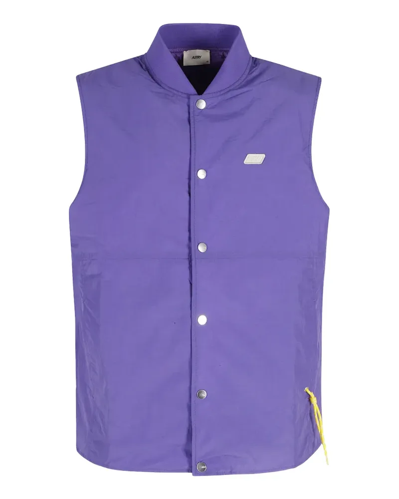 AUTRY press-stud fastening vest - Violett Violett
