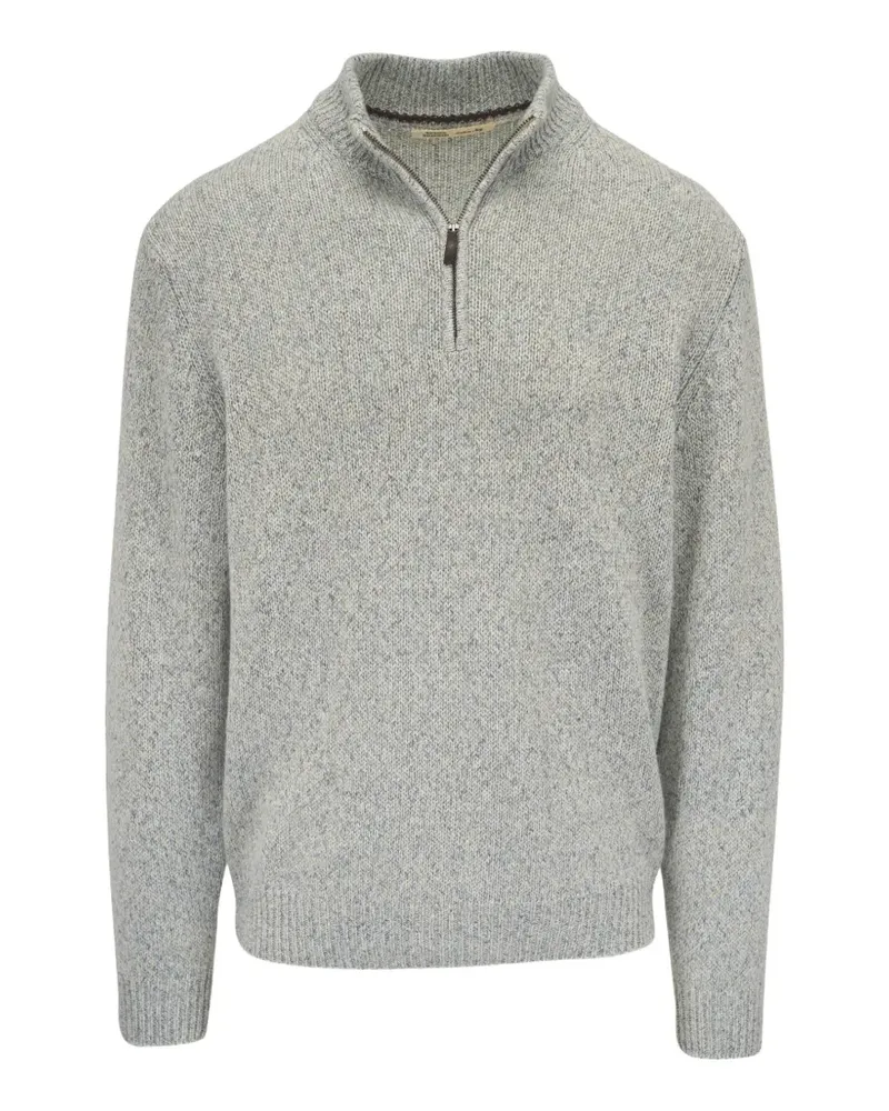 Maurizio Baldassari Strickpullover mit Reißverschluss - Grau Grau