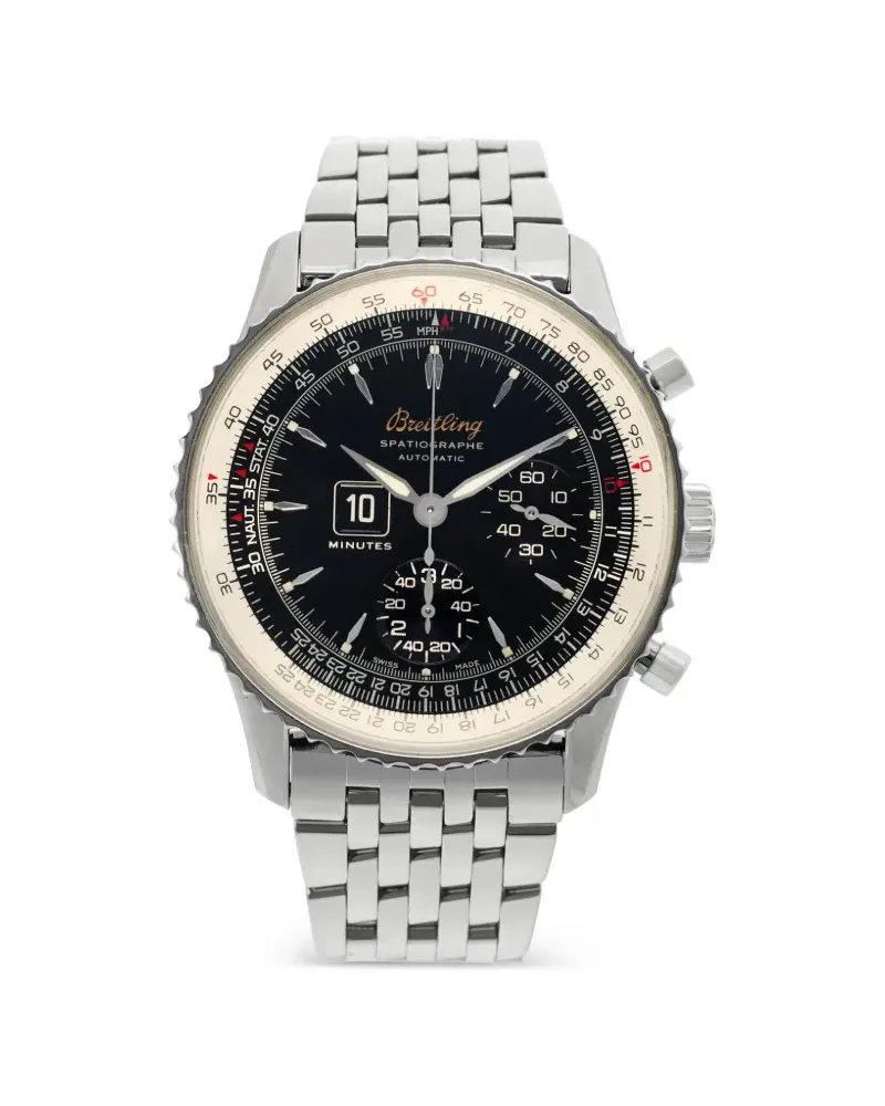 Breitling Pre-owned Montbrilliant Spatiograph Navitime 41mm - Schwarz Schwarz