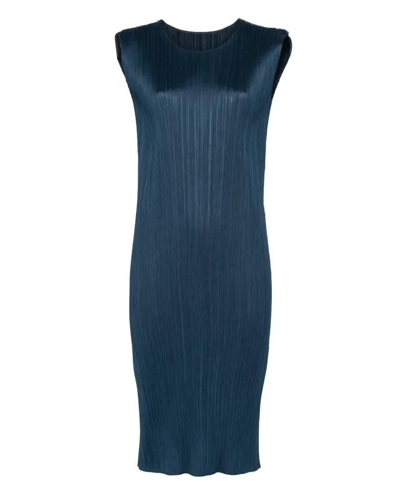 Issey Miyake Monthly Colors: April Midikleid - Blau Blau