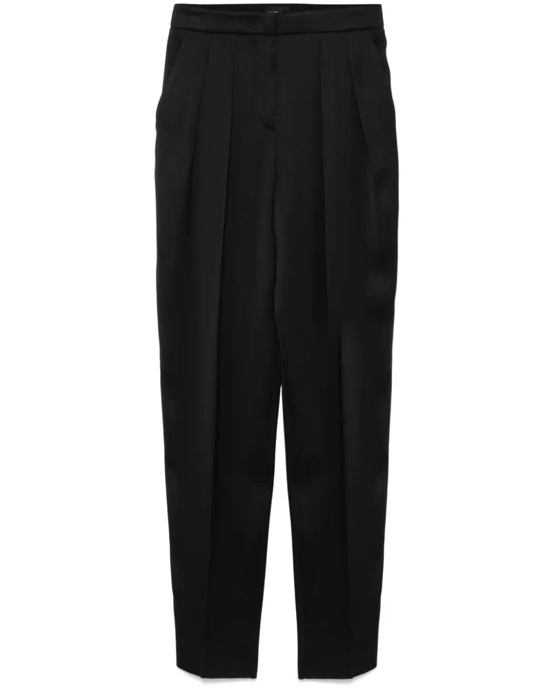 Giorgio Armani Hose aus Seide - Schwarz Schwarz