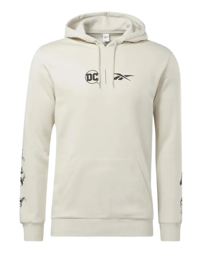 Reebok x DC Hoodie mit Logo - Nude Nude
