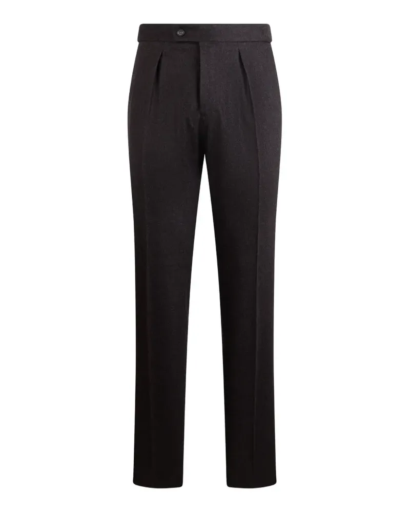 Slowear Hose mit Bügelfalten - Schwarz Schwarz