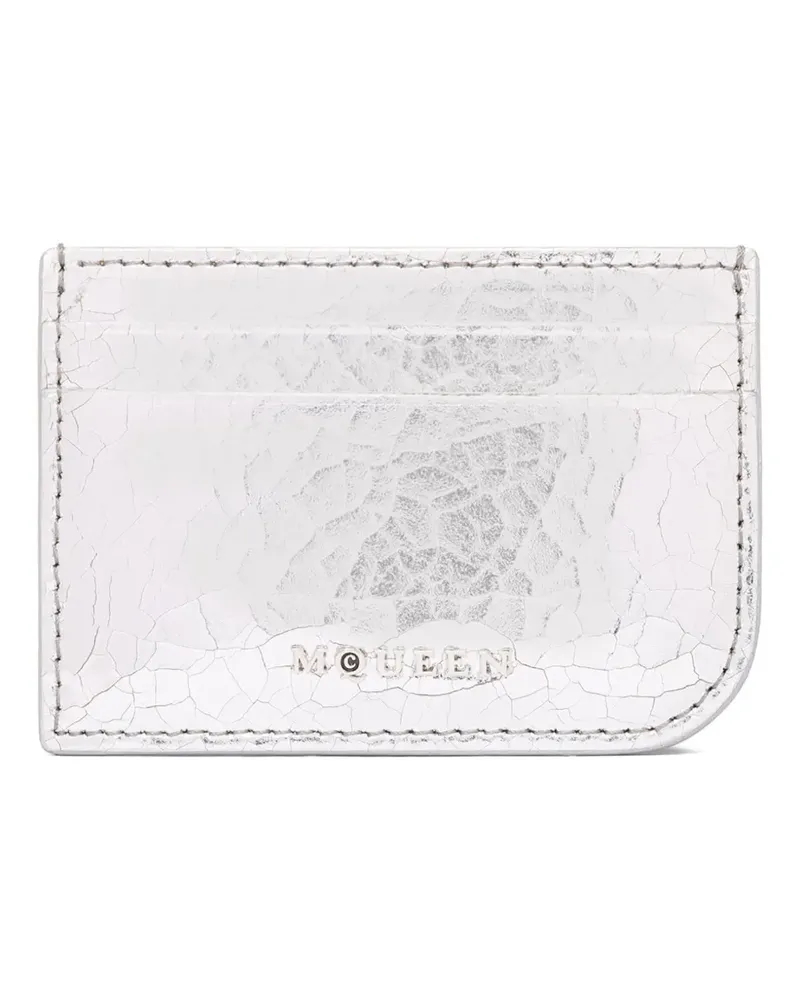 Alexander McQueen Sling Kartenetui - Grau Grau