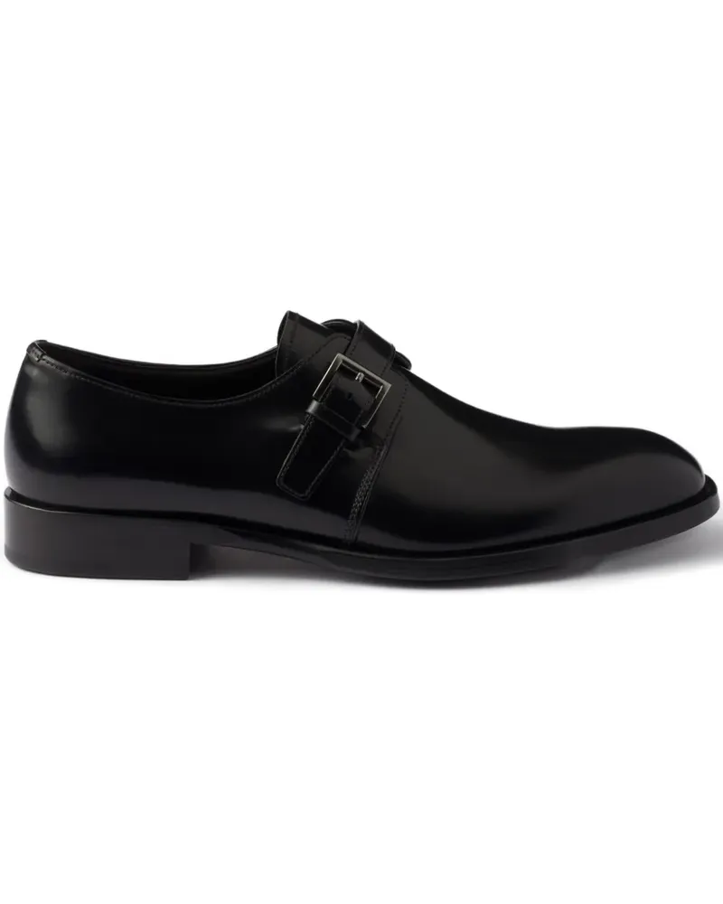 Prada Klassische Monk-Schuhe - Schwarz Schwarz