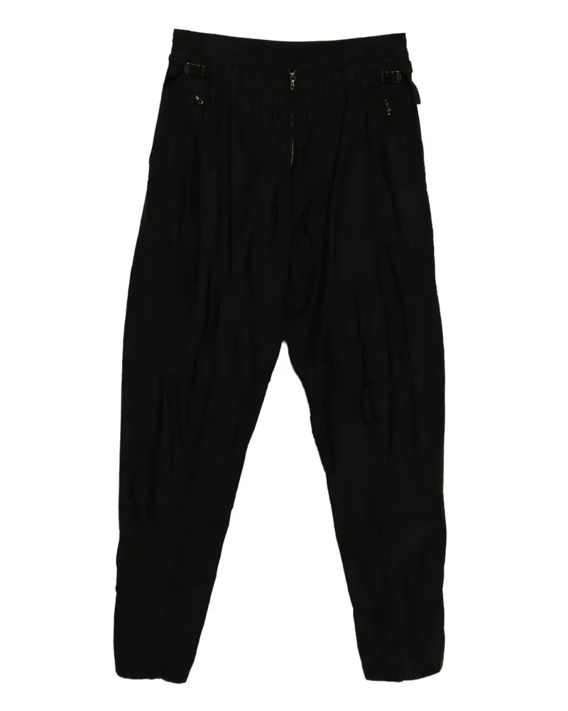 Julius Klassische Tapered-Hose - Schwarz Schwarz