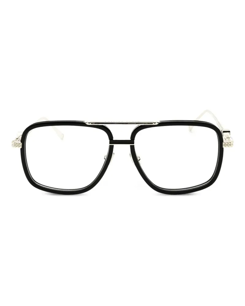 Philipp Plein Rock SuperHero Pilotenbrille - Schwarz Schwarz