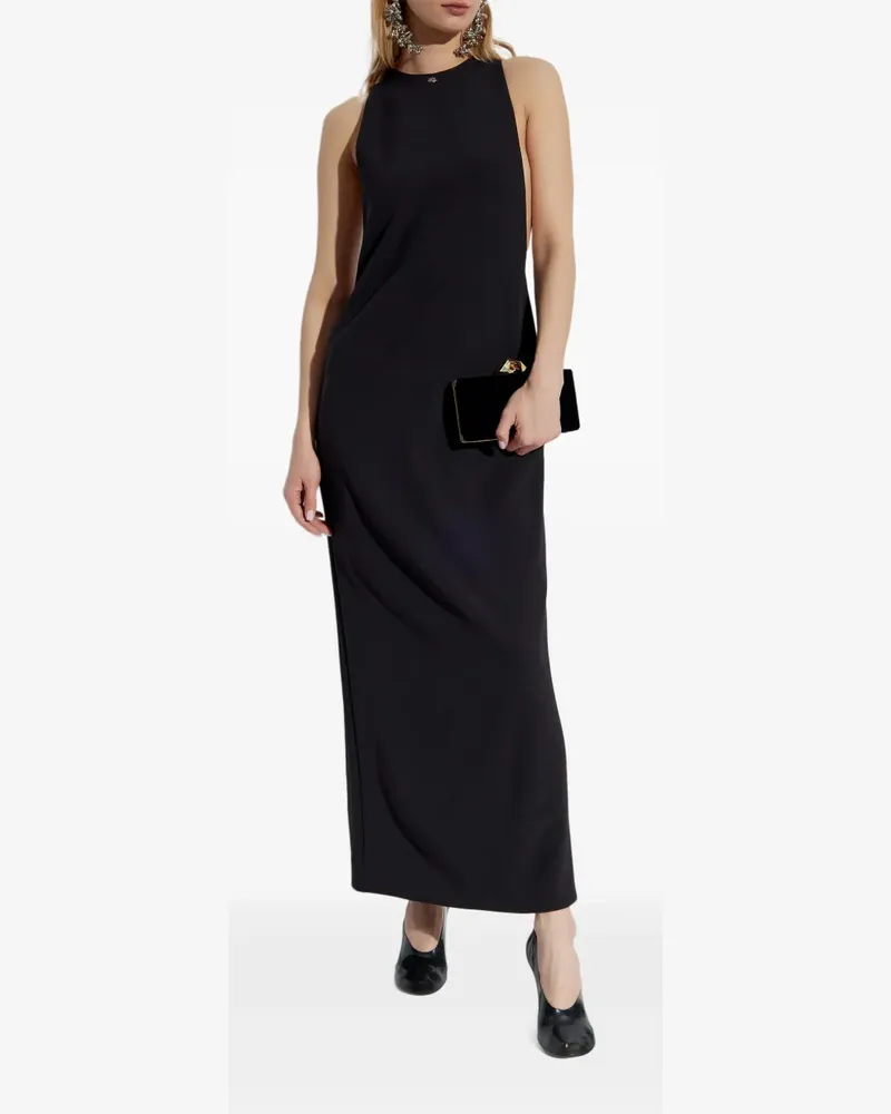 Amiri MA Maxikleid - Schwarz Schwarz