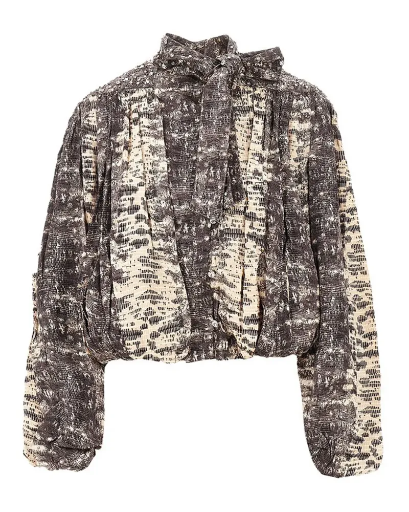 Isabel Marant Verzierte Bluse - Braun Braun