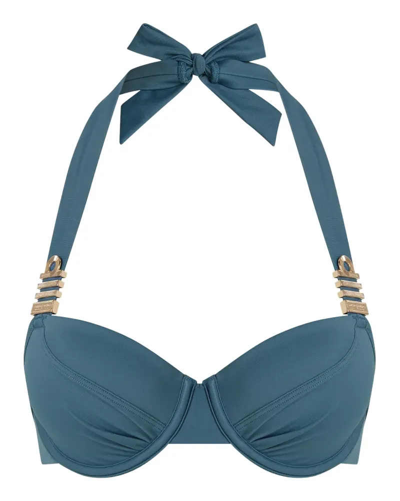 Marlies Dekkers Bikinioberteil mit Spangenverschluss - Blau Blau