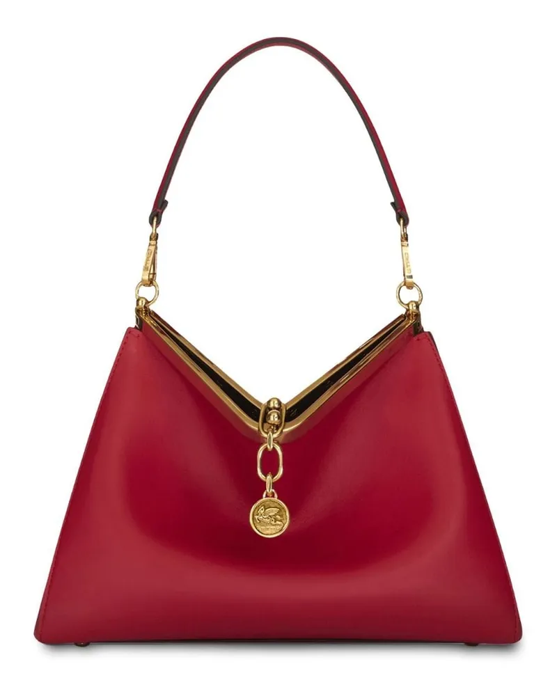 Etro Mittelgroße Vela Schultertasche - Rot Rot