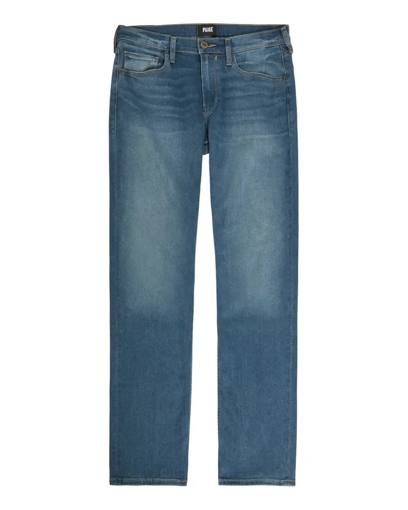 Paige Transcend Normandie straight jeans - Blau Blau