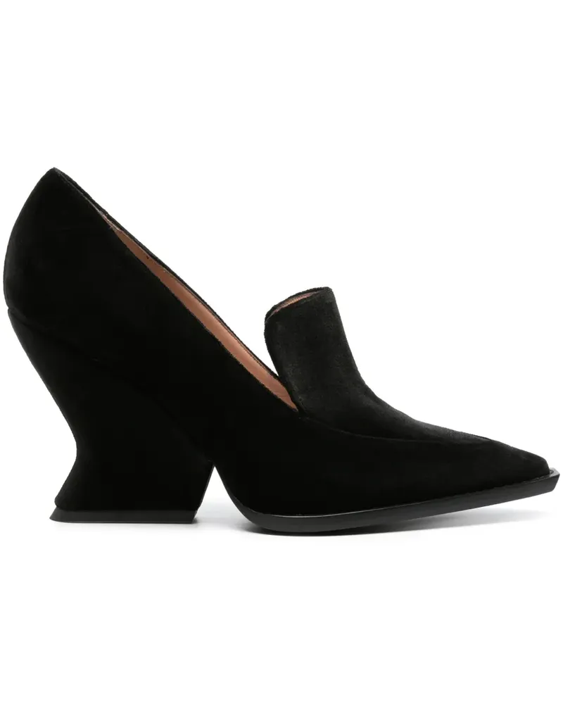 Alberta Ferretti Pumps mit Design-Absatz - Schwarz Schwarz