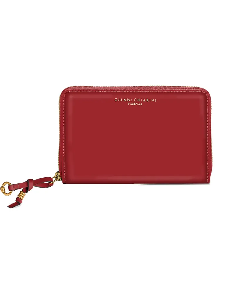 Gianni Chiarini logo-detail wallet - Rot Rot