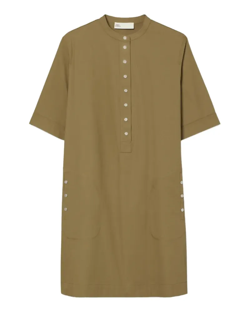 Tory Burch Kleid aus Popeline - Grün Grün