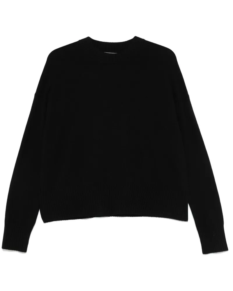 Eric Bompard Pullover mit Rundhalsausschnitt - Schwarz Schwarz
