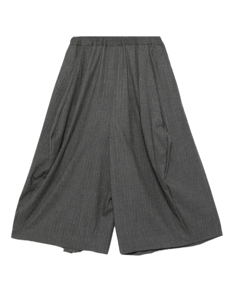 Comme des Garçons Cropped-Hose mit weitem Bein - Grau Grau